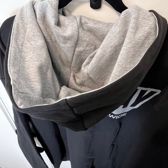 •NWT• SNOWDAY WORLDWIDE STREETWEAR BLACK HOODIE • MENS 2XL - Picture 5 of 13